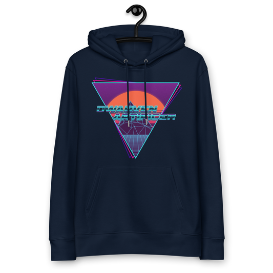 CyberDwarf Sunset - Unisex essential eco hoodie