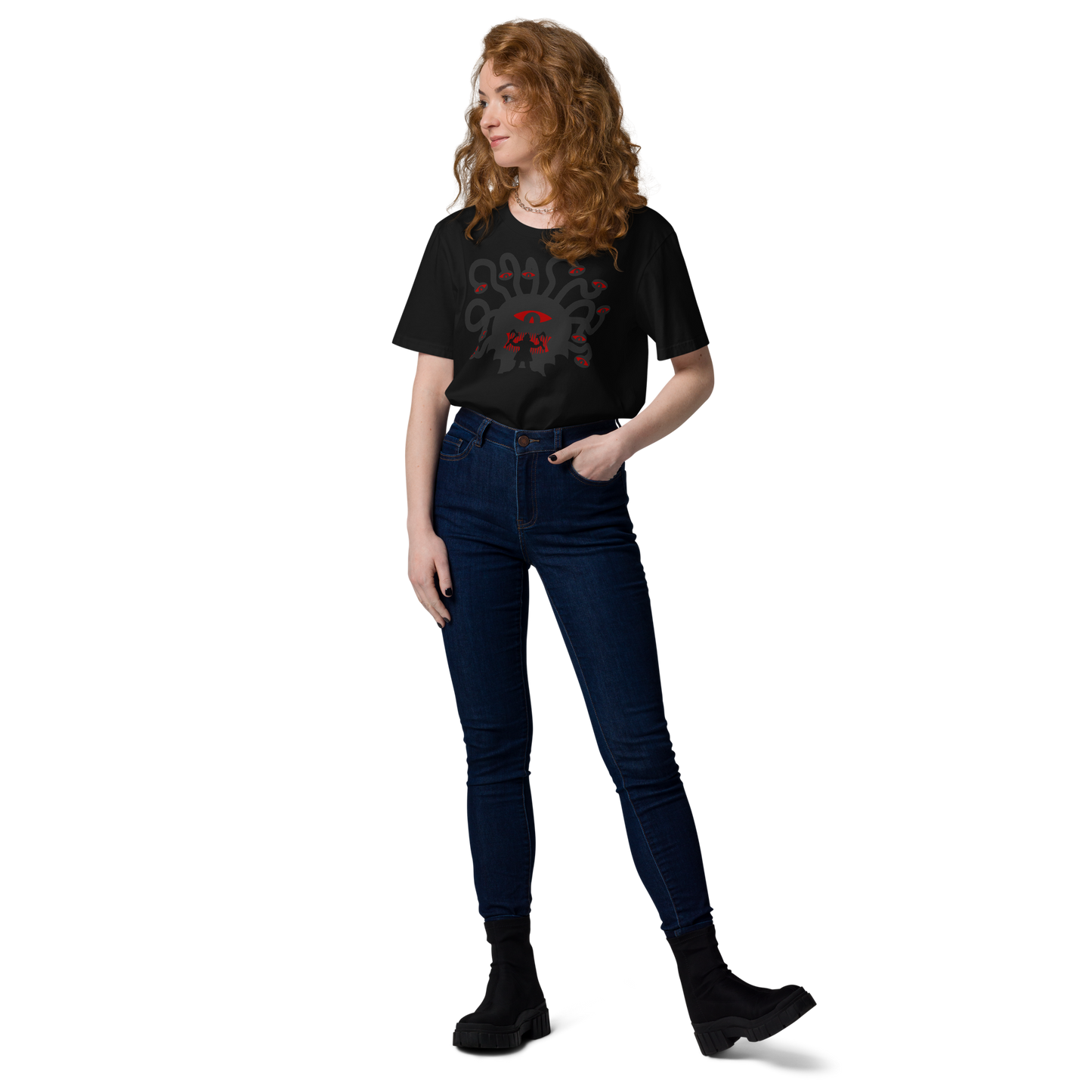 Beholder vs Dwarf - Unisex Organic Cotton T-Shirt