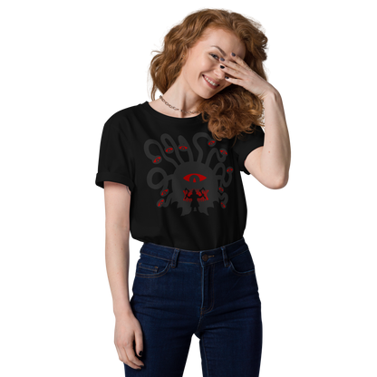Beholder vs Dwarf - Unisex Organic Cotton T-Shirt