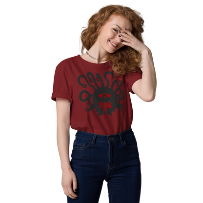 Beholder vs Dwarf - Unisex Organic Cotton T-Shirt