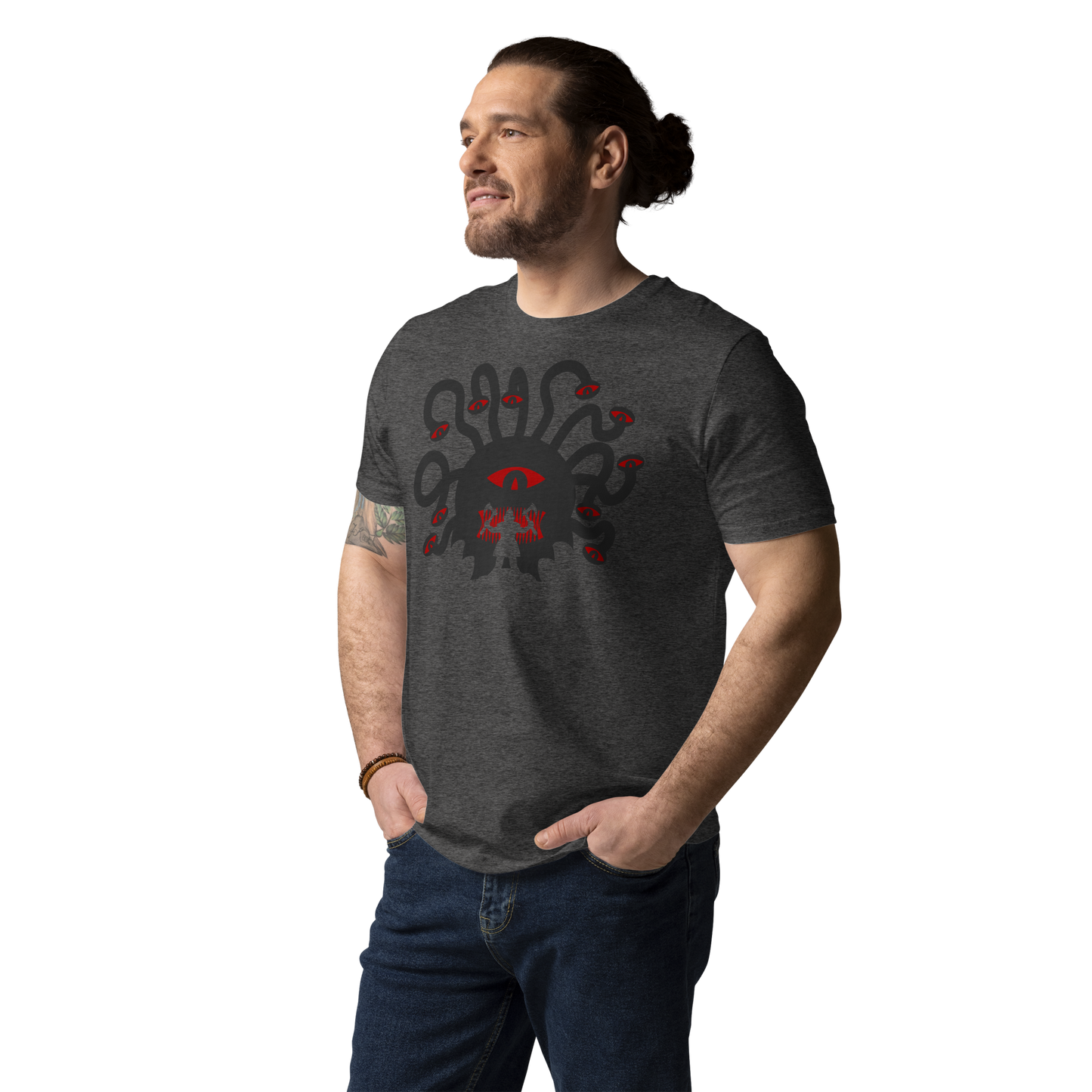 Beholder vs Dwarf - Unisex Organic Cotton T-Shirt