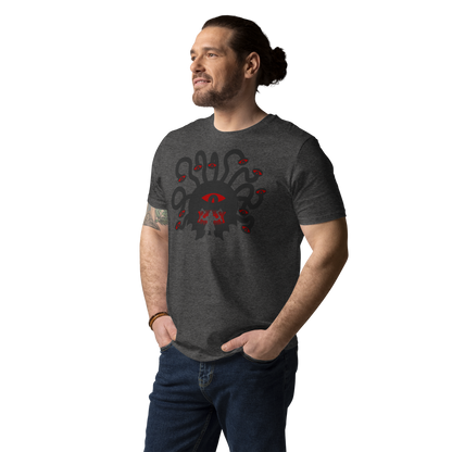 Beholder vs Dwarf - Unisex Organic Cotton T-Shirt