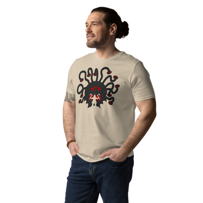 Beholder vs Dwarf - Unisex Organic Cotton T-Shirt