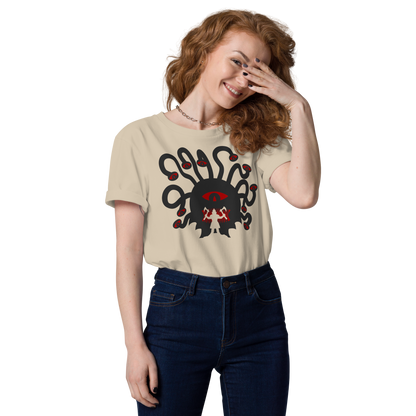Beholder vs Dwarf - Unisex Organic Cotton T-Shirt