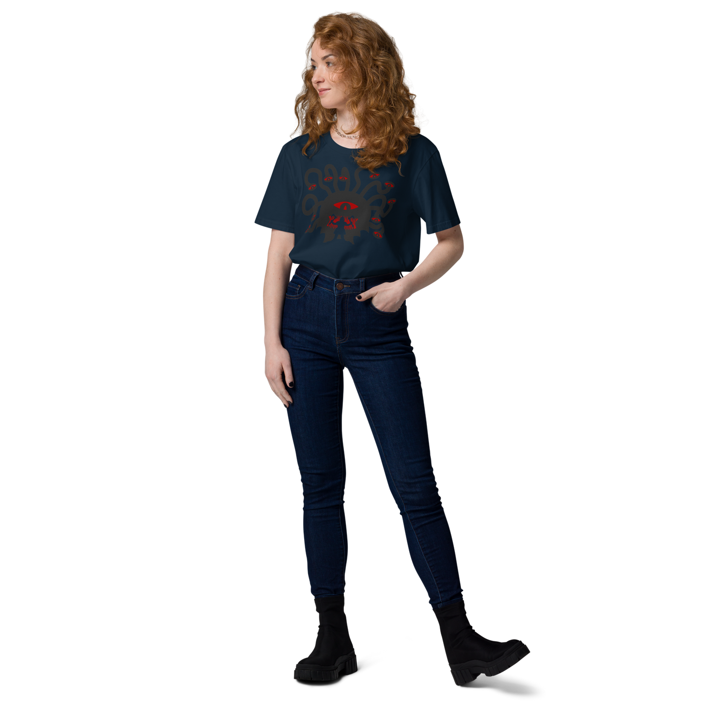 Beholder vs Dwarf - Unisex Organic Cotton T-Shirt