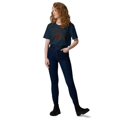 Beholder vs Dwarf - Unisex Organic Cotton T-Shirt