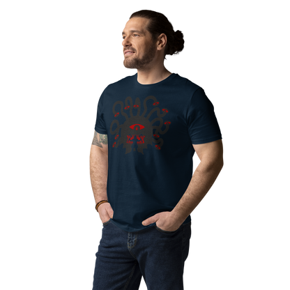 Beholder vs Dwarf - Unisex Organic Cotton T-Shirt