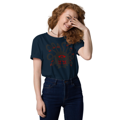 Beholder vs Dwarf - Unisex Organic Cotton T-Shirt