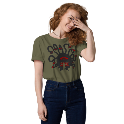 Beholder vs Dwarf - Unisex Organic Cotton T-Shirt