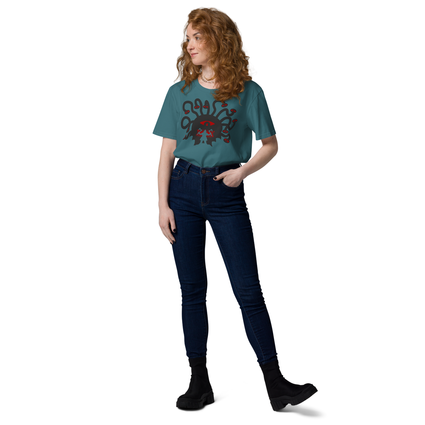 Beholder vs Dwarf - Unisex Organic Cotton T-Shirt