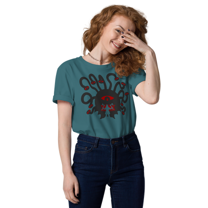 Beholder vs Dwarf - Unisex Organic Cotton T-Shirt