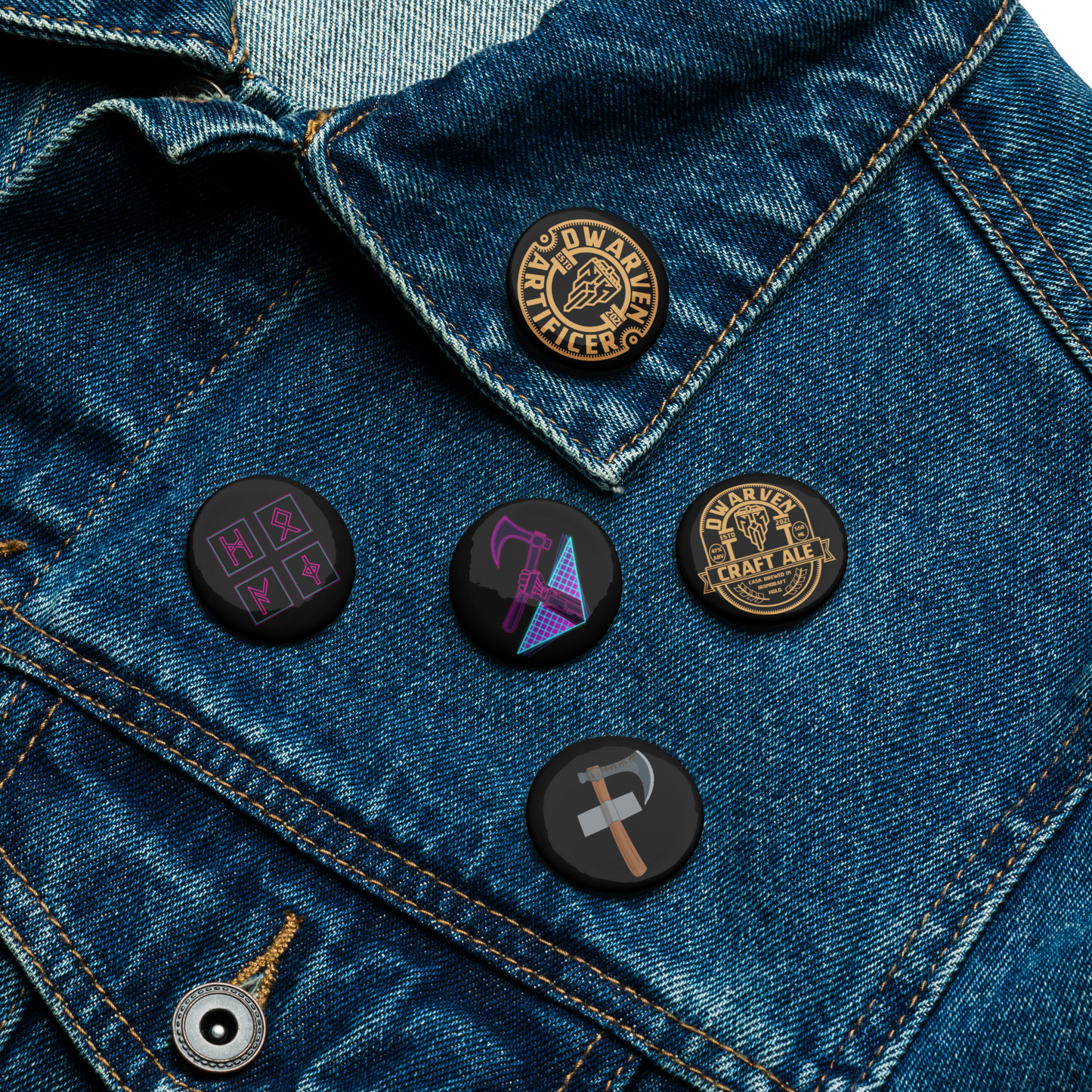 Pin Buttons - Set 1