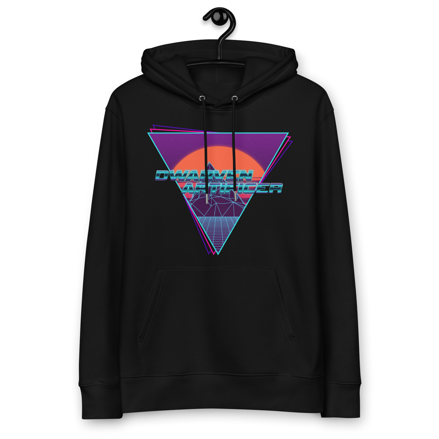 Retrowave Mattock - Unisex essential eco hoodie