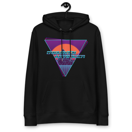 CyberDwarf Sunset - Unisex essential eco hoodie