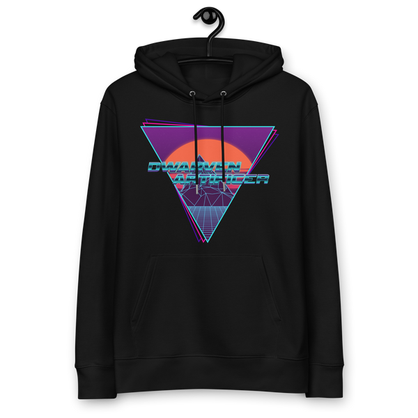 CyberDwarf Sunset - Unisex essential eco hoodie