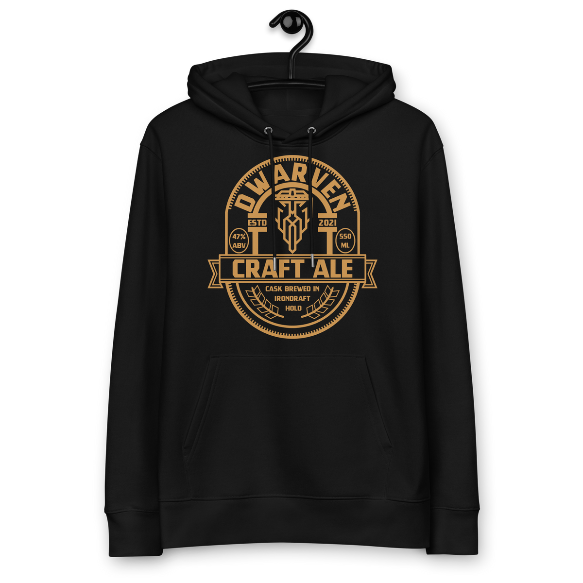 Dwarven Craft Ale - Unisex essential eco hoodie