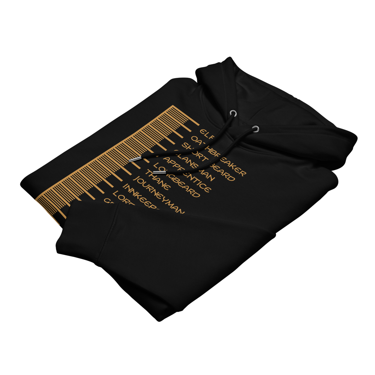 Beard Length Chart - Unisex essential eco hoodie