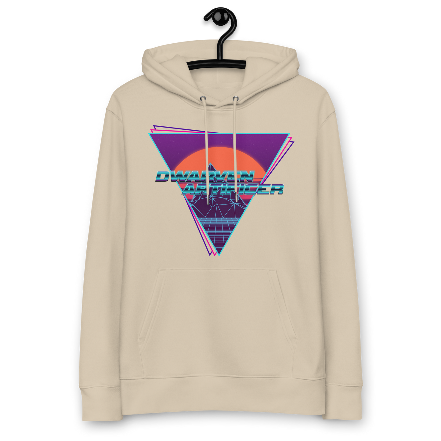 Retrowave Mattock - Unisex essential eco hoodie