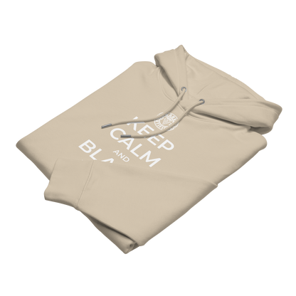 Keep Calm and Blame The Elf - Unisex hoodie