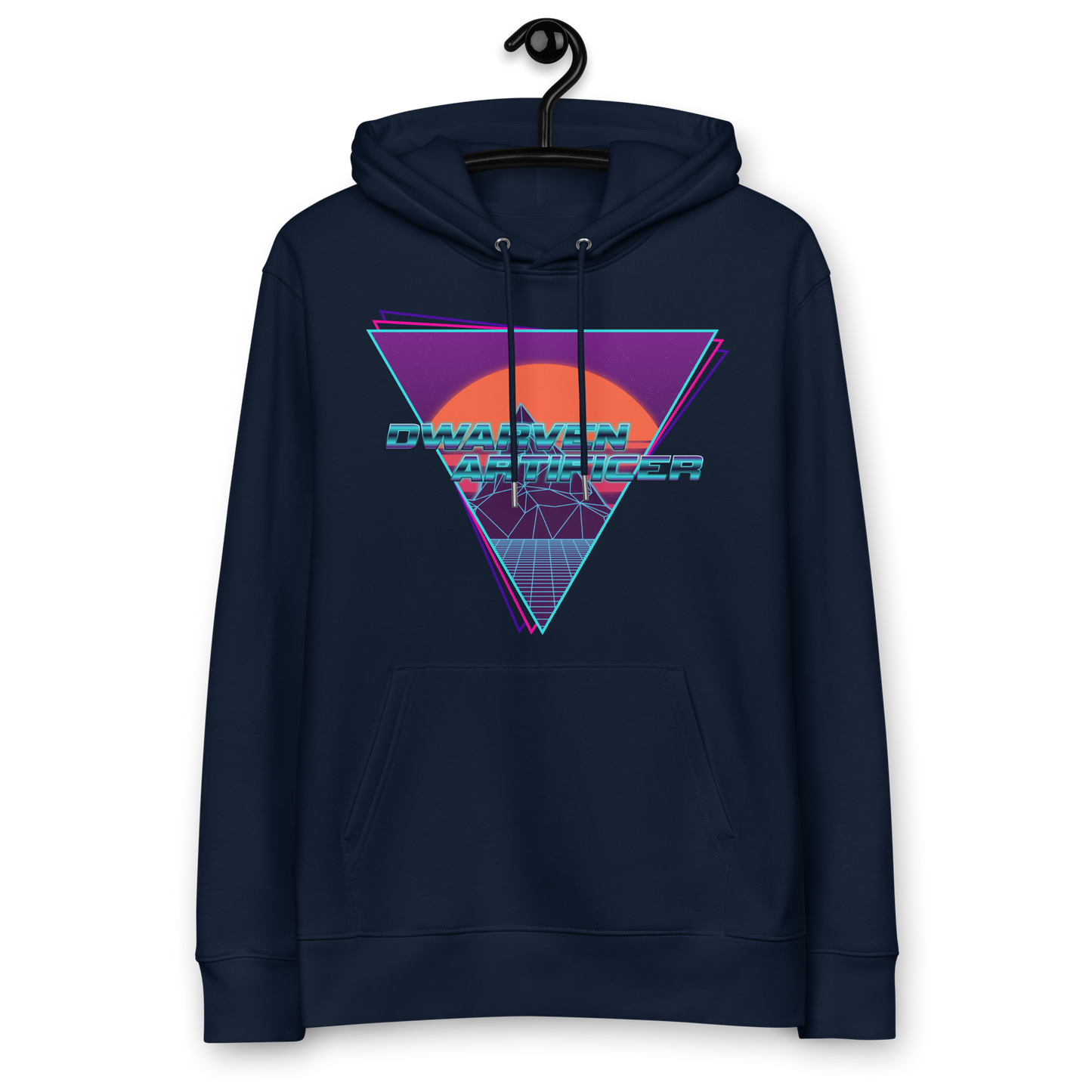 Retrowave Mattock - Unisex essential eco hoodie