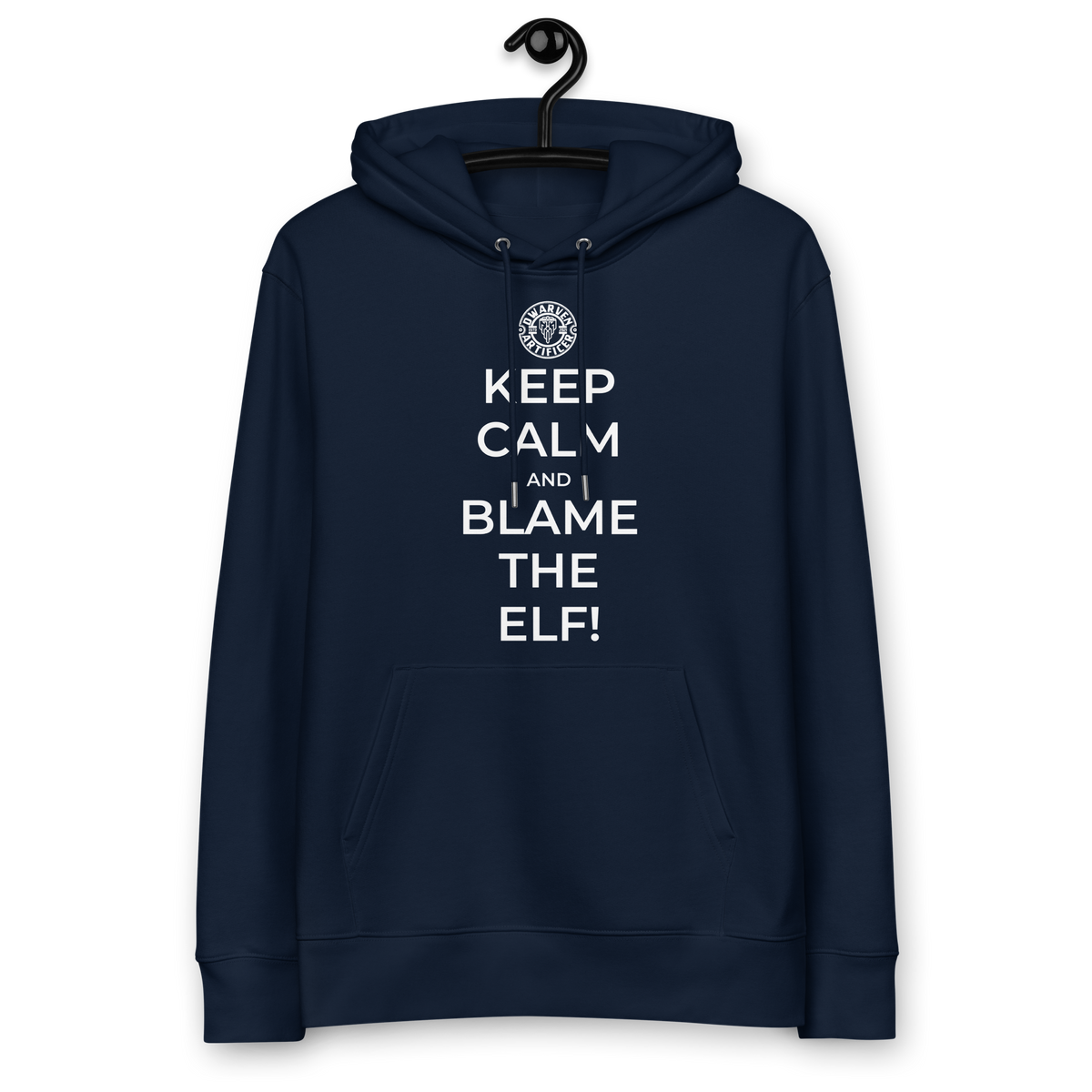 Keep Calm and Blame The Elf - Unisex hoodie