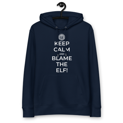 Keep Calm and Blame The Elf - Unisex hoodie