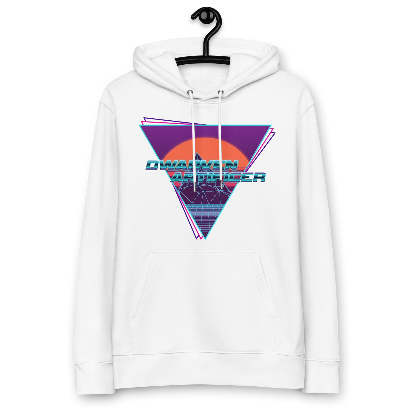 Retrowave Mattock - Unisex essential eco hoodie