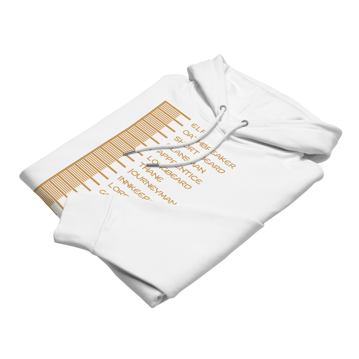 Beard Length Chart - Unisex essential eco hoodie