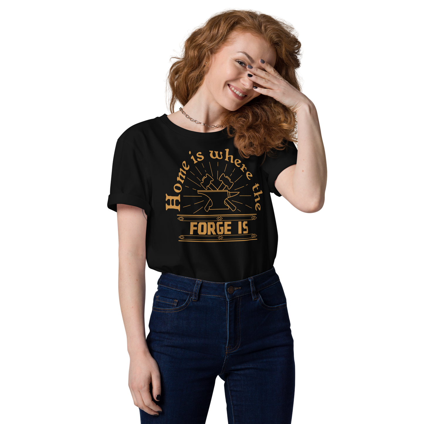 Home is where the Forge is - Unisex Organic Cotton T-Shirt