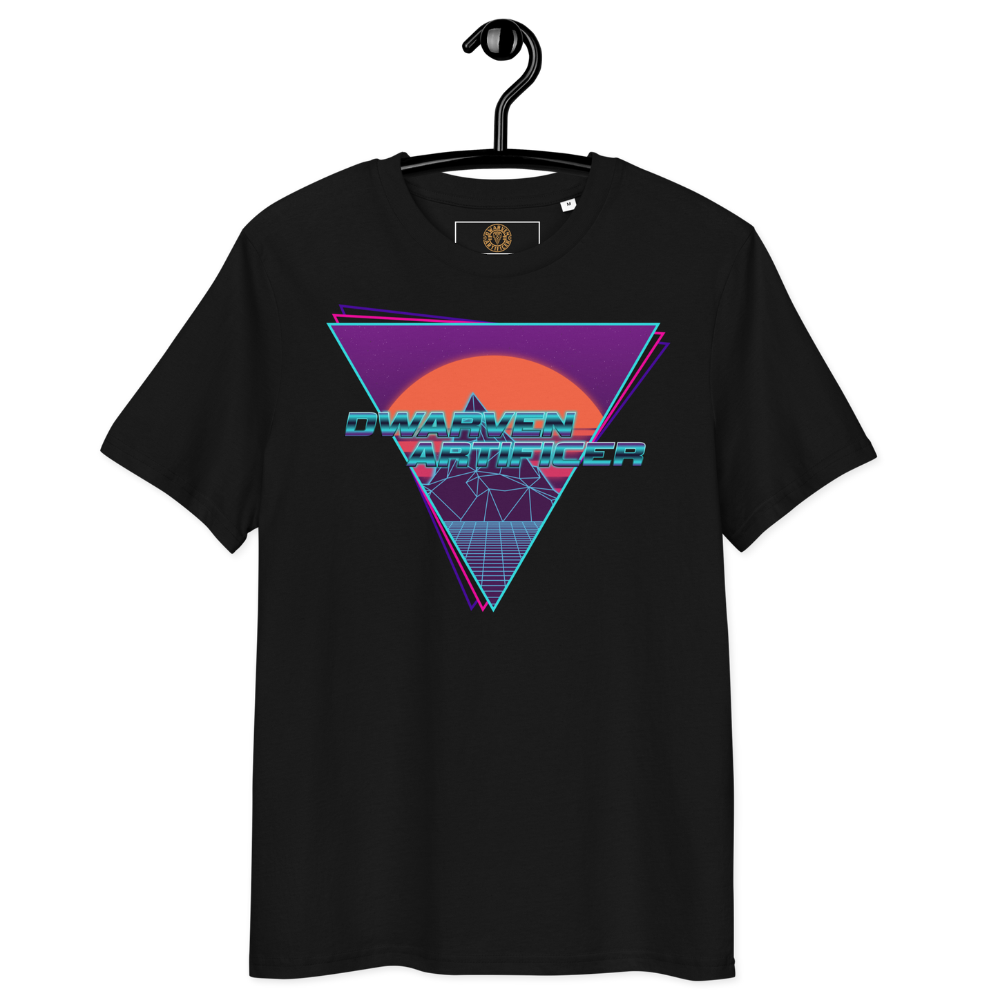 Retrowave Mattock - Unisex Organic Cotton T-Shirt
