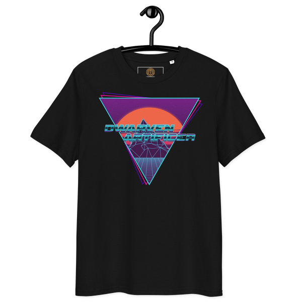 CyberDwarf Sunset - Unisex Organic Cotton T-Shirt