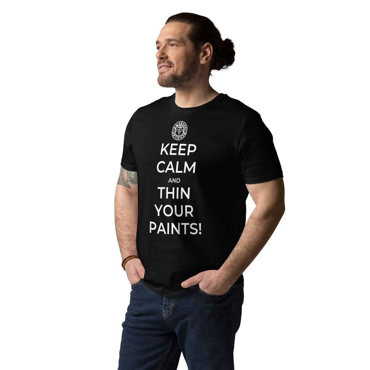 Keep Calm and Thin Your Paints - Unisex T-Shirt