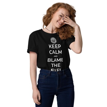 Keep Calm and Blame The Elf - Unisex T-Shirt