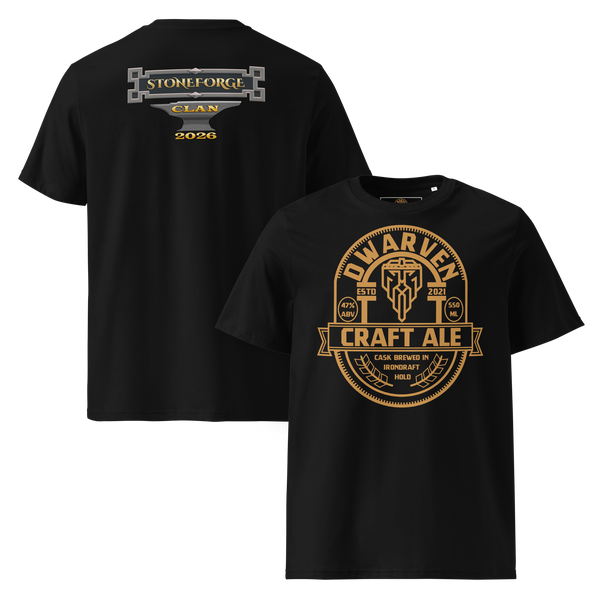 Stoneforge Clan 2026 - Dwarven Craft Ale - Unisex T-Shirt