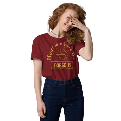 Home is where the Forge is - Unisex Organic Cotton T-Shirt