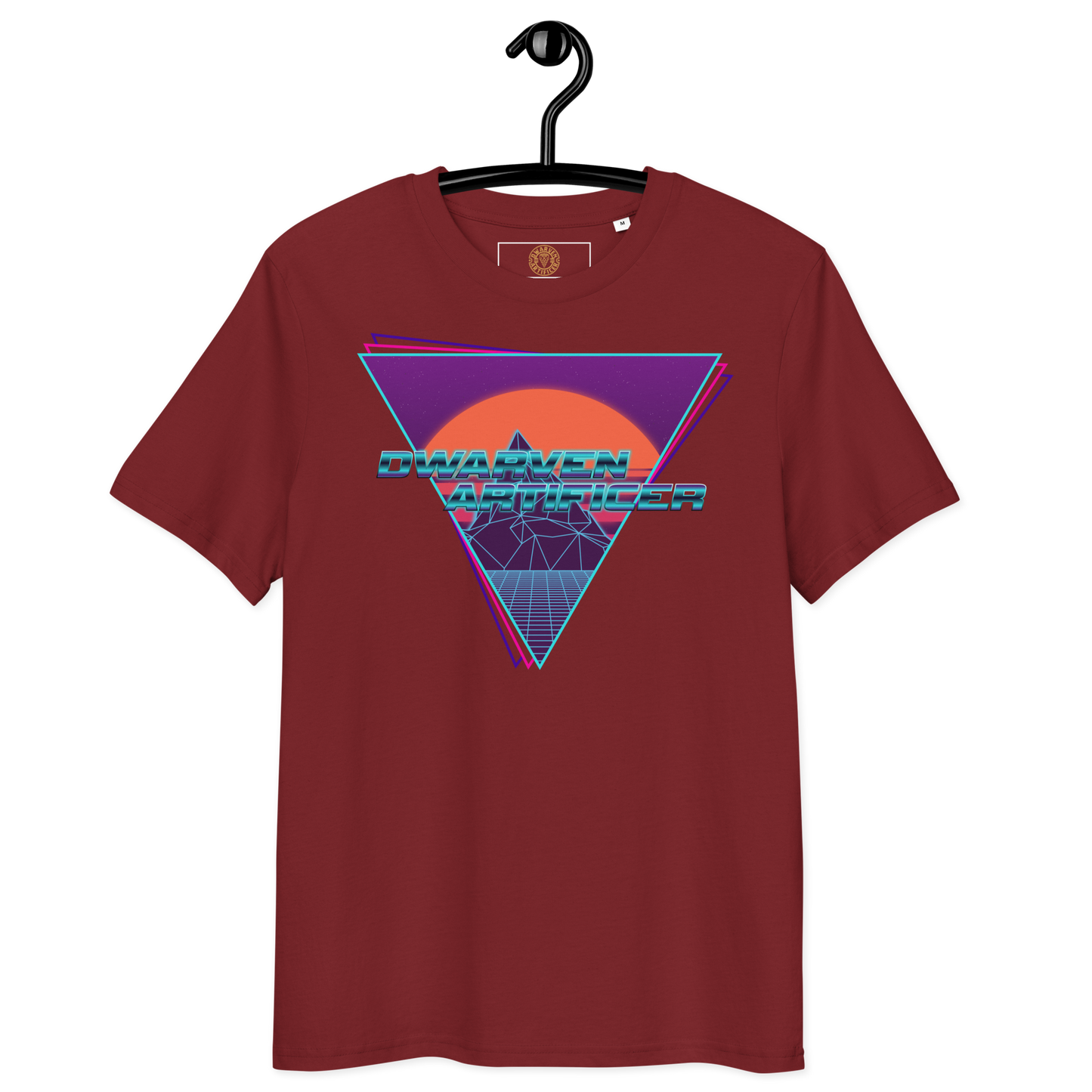 Retrowave Mattock - Unisex Organic Cotton T-Shirt