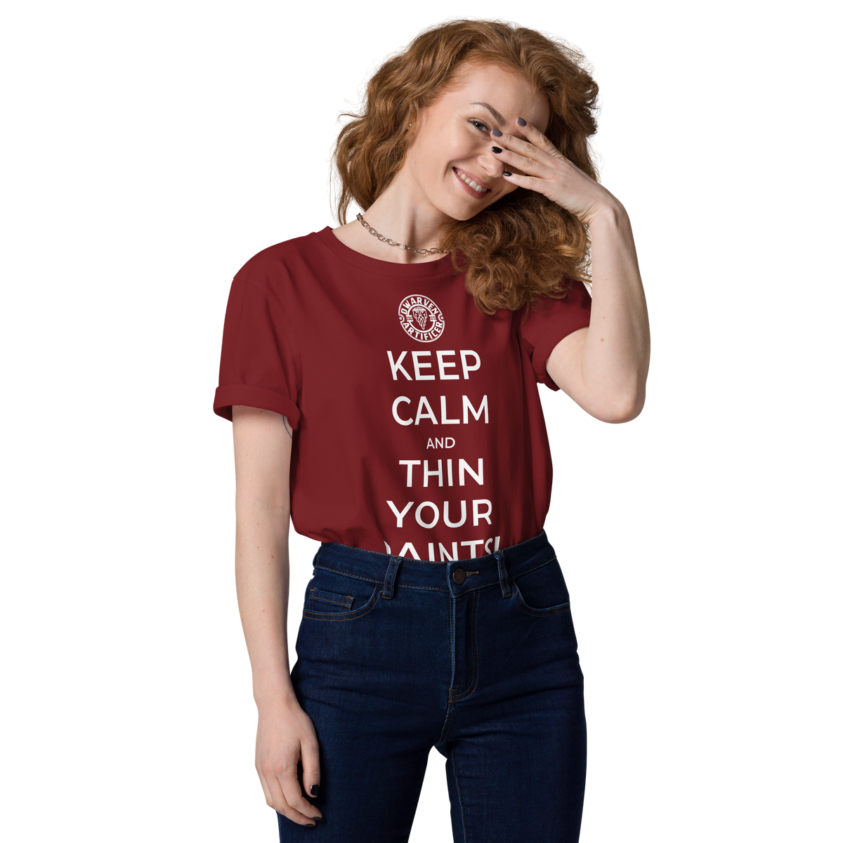 Keep Calm and Thin Your Paints - Unisex T-Shirt