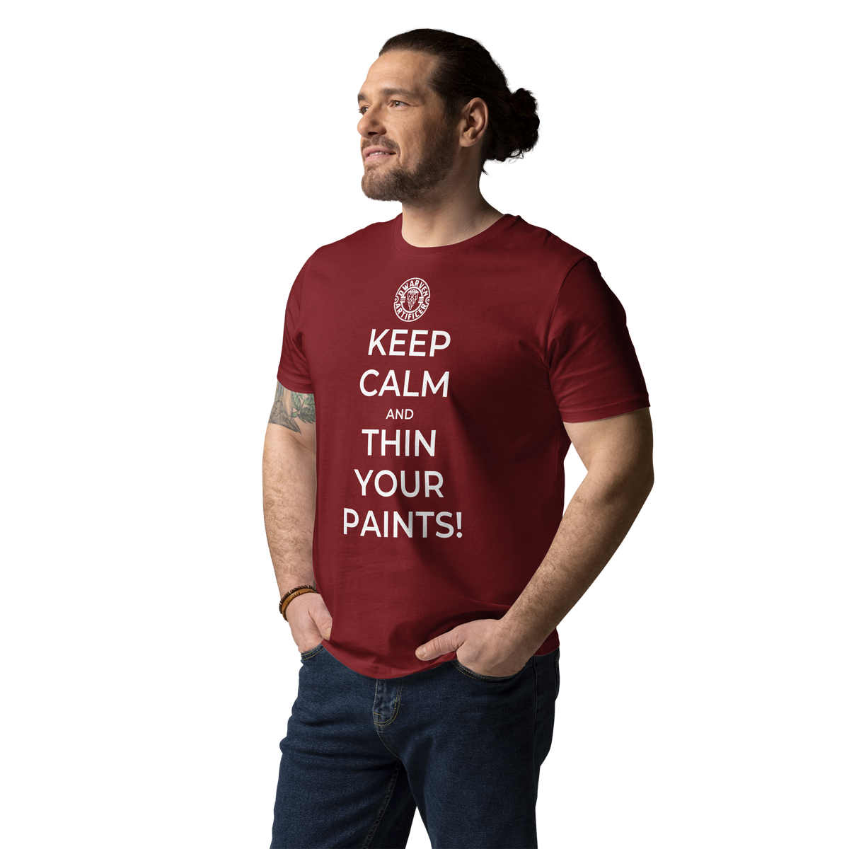 Keep Calm and Thin Your Paints - Unisex T-Shirt
