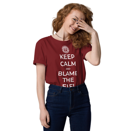 Keep Calm and Blame The Elf - Unisex T-Shirt