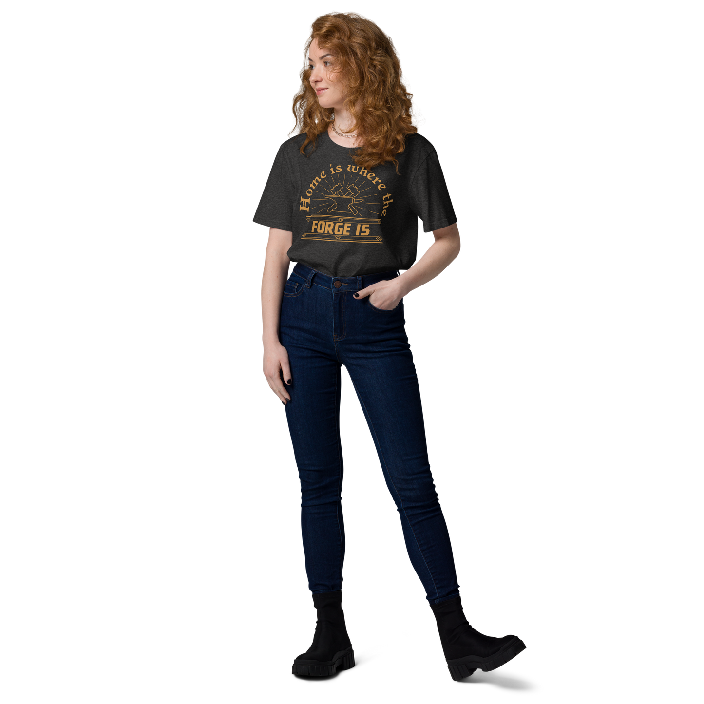 Home is where the Forge is - Unisex Organic Cotton T-Shirt