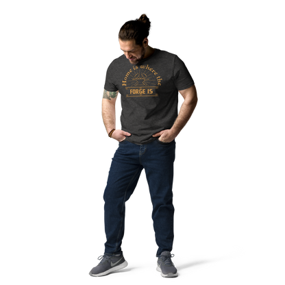 Home is where the Forge is - Unisex Organic Cotton T-Shirt