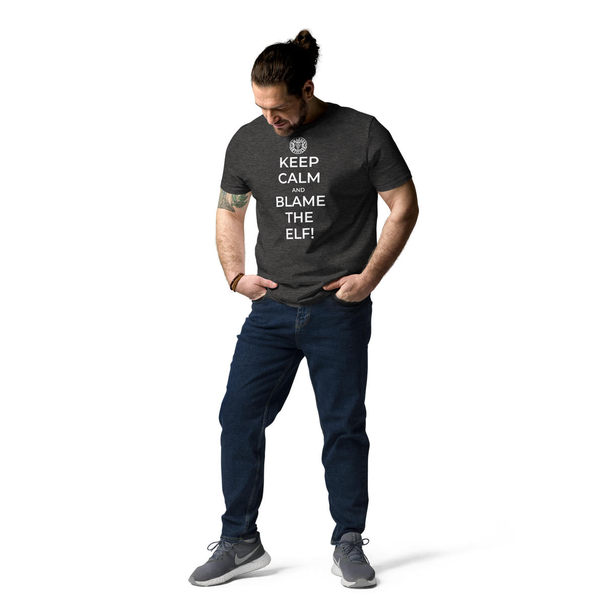 Keep Calm and Blame The Elf - Unisex T-Shirt