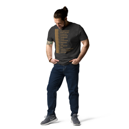 Beard Length Chart - Unisex T-Shirt