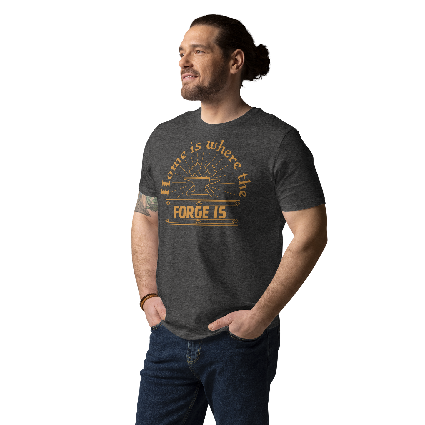 Home is where the Forge is - Unisex Organic Cotton T-Shirt