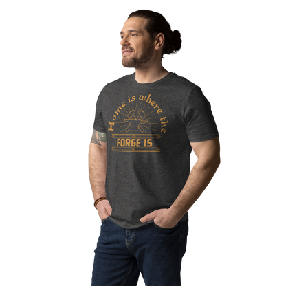 Home is where the Forge is - Unisex Organic Cotton T-Shirt