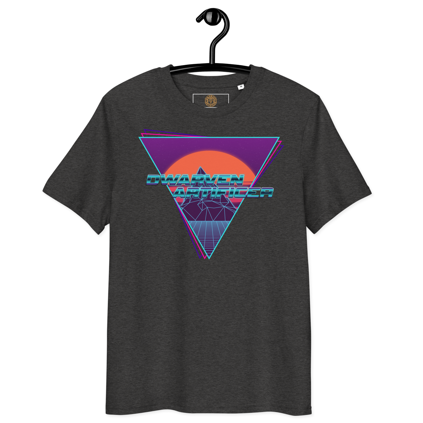 Retrowave Mattock - Unisex Organic Cotton T-Shirt