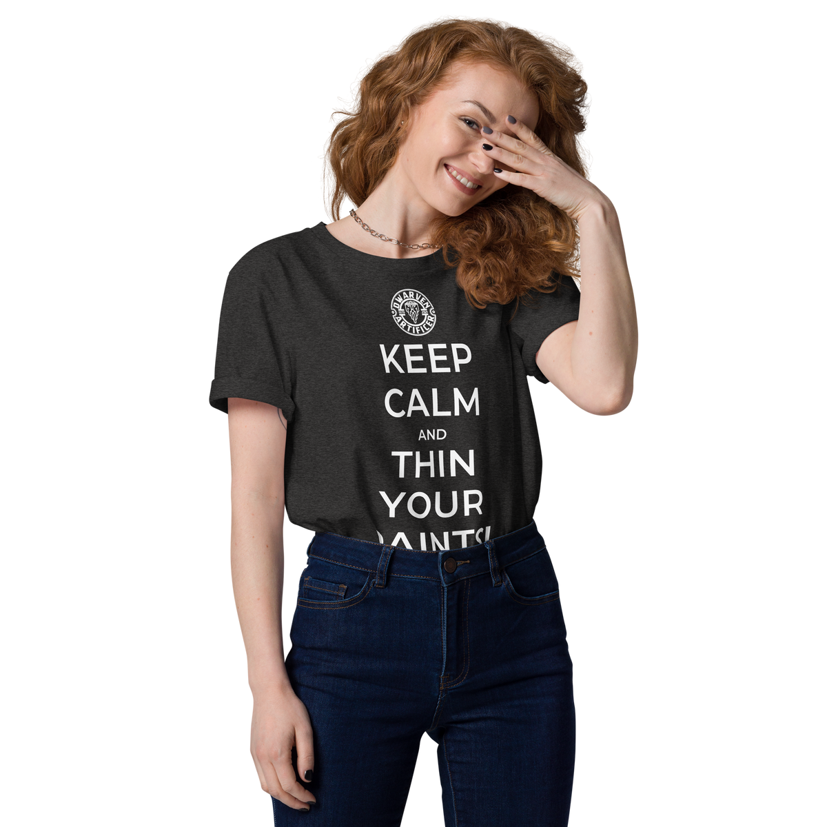 Keep Calm and Thin Your Paints - Unisex T-Shirt