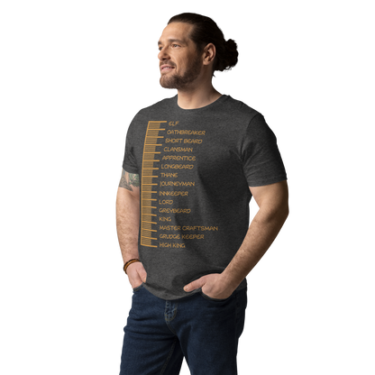 Beard Length Chart - Unisex T-Shirt