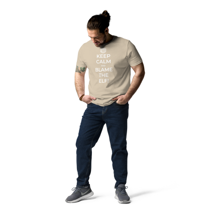 Keep Calm and Blame The Elf - Unisex T-Shirt