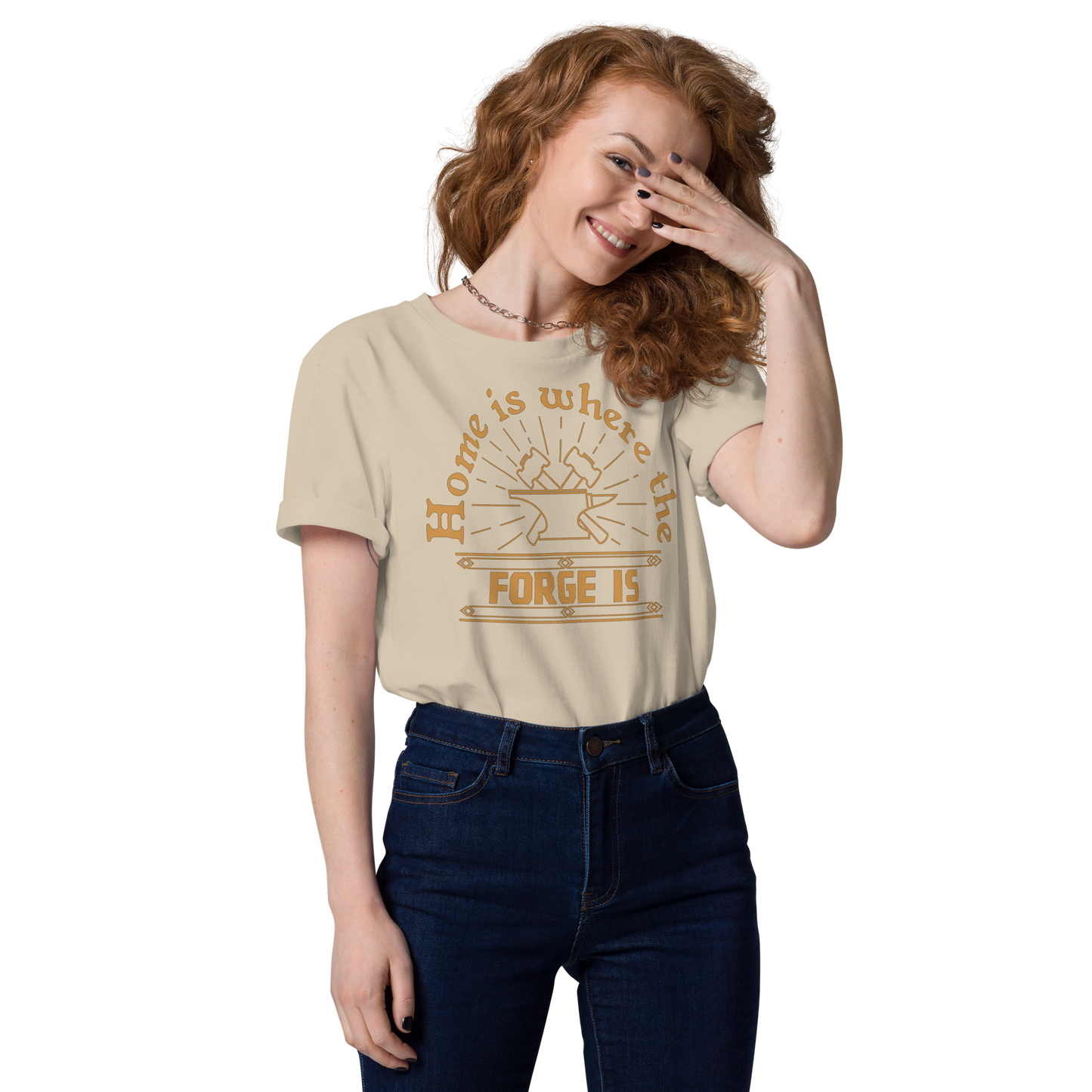 Home is where the Forge is - Unisex Organic Cotton T-Shirt